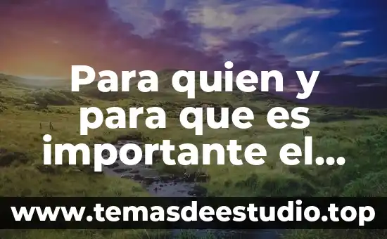 Para quien y para que es importante el ensayo