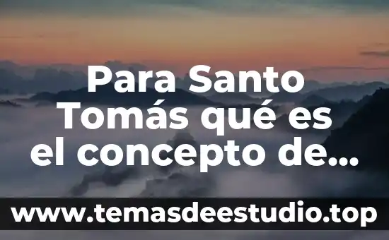 Que es reflecio segun tomas de aquino 7 Para Santo Tomás qué es el concepto de la felicidad