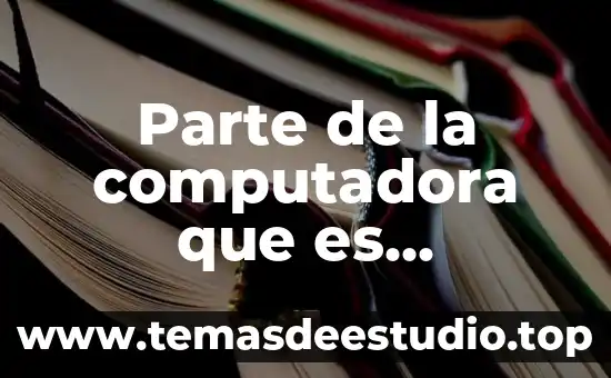 Parte de la computadora que es periférico de entrada