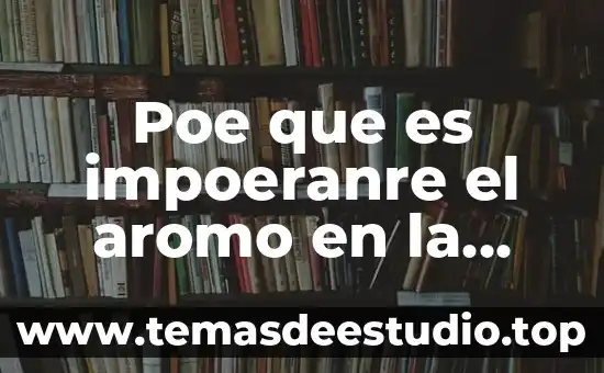Que es confianza y ejemplo en la vida cotidiana 7 Poe que es impoeranre el aromo en la vida cotidiana