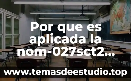 Que es mecanica aplicada 3 Por que es aplicada la nom-027sct2 2009