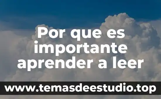 Que es lo basico que debo aprender del idioma ingles 6 Por que es importante aprender a leer