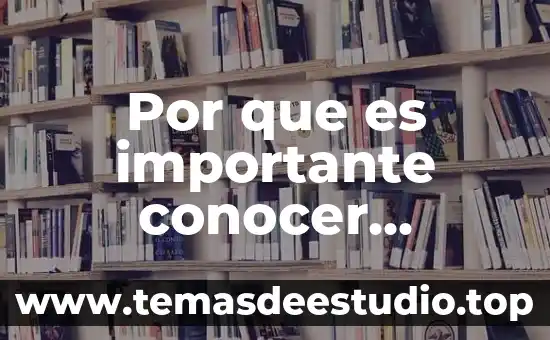 Por que es importante conocer nuestro cuerpo
