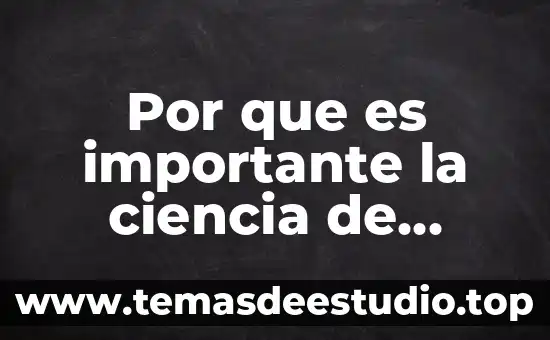 Qué es filosofía en la ciencia 7 Por que es importante la ciencia de datos
