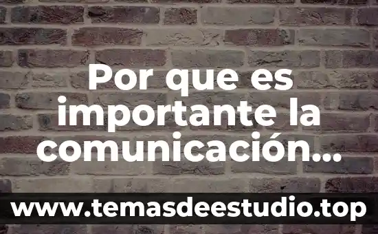 Por que es importante la comunicación no verbal