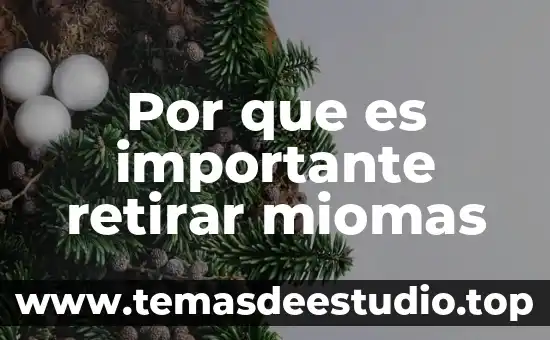 Por que es importante la electroterapia en los musculos 3 Por que es importante retirar miomas