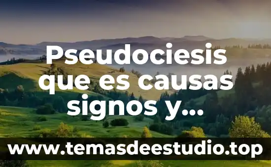 Que es la emfermedad del erpes que sintomas que causa 5 Pseudociesis que es causas signos y sintomas