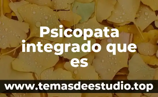 Que es lo que explica la historia del principito 3 Psicopata integrado que es