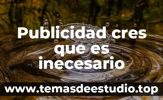 Que es un patrocinio en publicidad 3 Publicidad cres que es inecesario