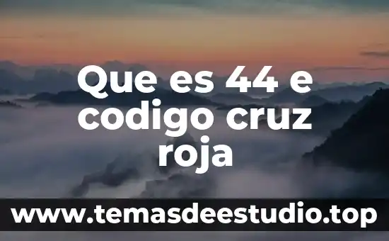 Adan Cruz lo que es mio 6 Que es 44 e codigo cruz roja