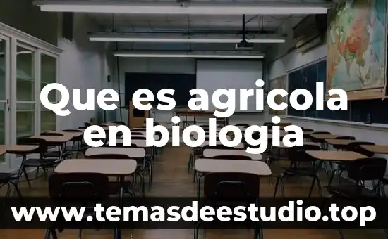Que es division animal en biologia 7 Que es agricola en biologia