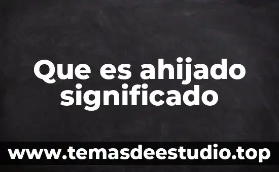 Que es excepción significado 4 Que es ahijado significado