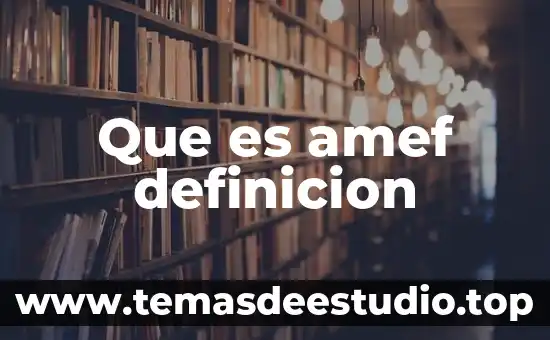 Qué es la parábola definición 3 Que es amef definicion