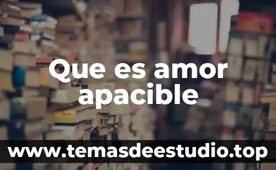 Que es supervisor de planta 3 Que es amor apacible