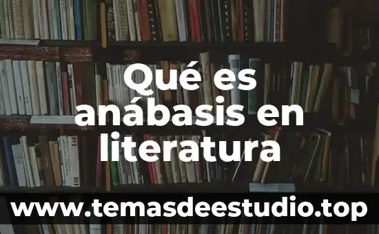 Qué es anábasis en literatura