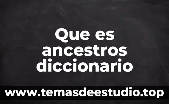Qué es un marmota animal 6 Que es ancestros diccionario