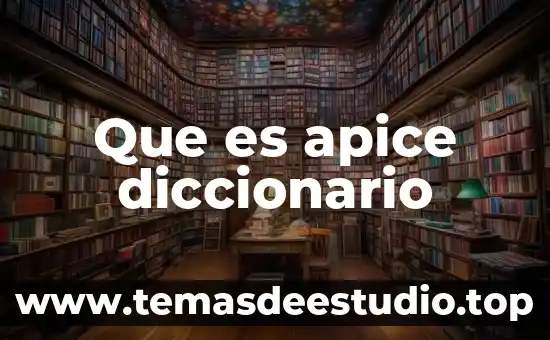 Qué es una ley teoría diccionario 5 Que es apice diccionario