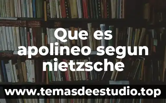 Que es la danza segun marazzo 5 Que es apolineo segun nietzsche