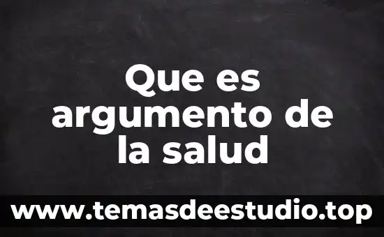 Que es pinta de salud tu vida sin adicciones 3 Que es argumento de la salud