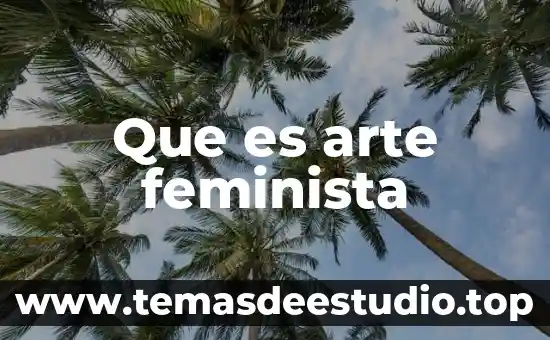 Que es arte feminista