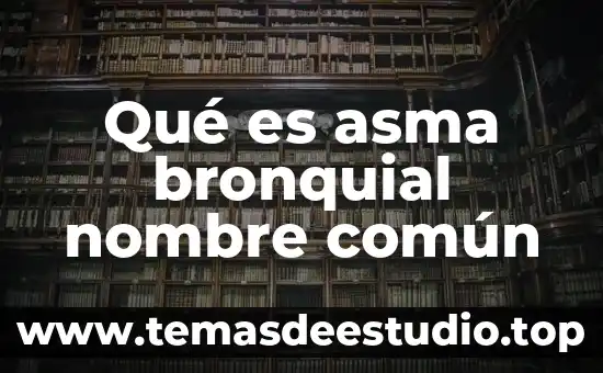 Forma comun de la recta para que es 5 Qué es asma bronquial nombre común