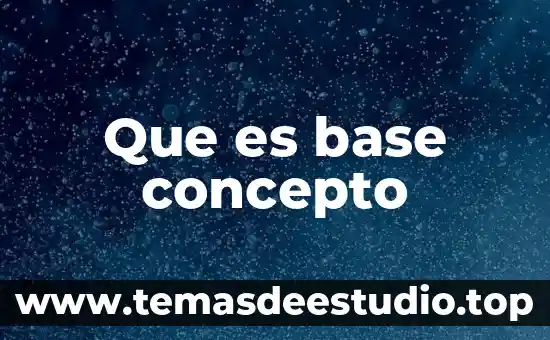 Que es concepto de la salud 6 Que es base concepto