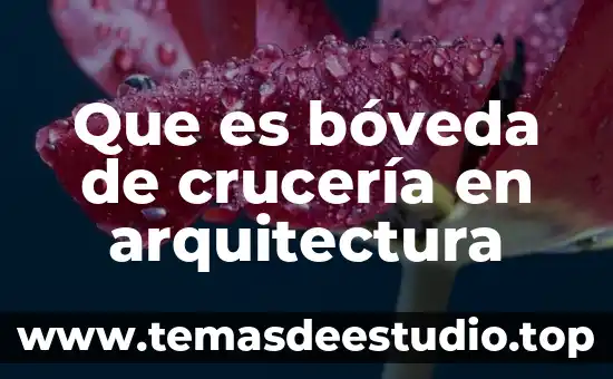 Que es la arquitectura florentina 4 Que es bóveda de crucería en arquitectura