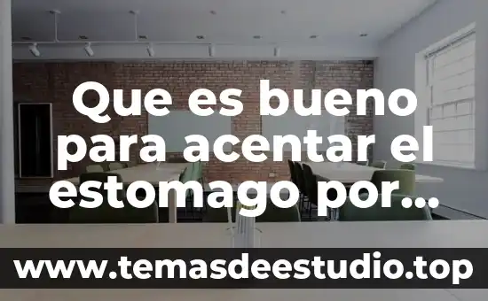 Qué es ardor de estómago y qué lo causa 3 Que es bueno para acentar el estomago por crida