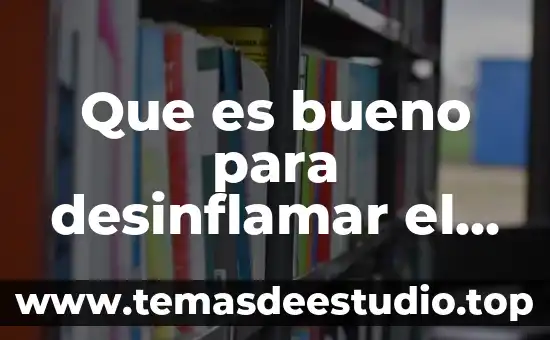 Que es bueno para desinflamar el riñon