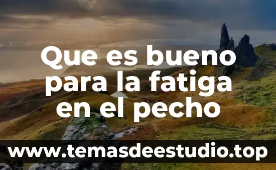 Relación huésped parásito que es 4 Que es bueno para la fatiga en el pecho