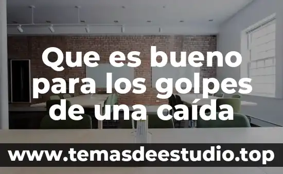Que es y en las formulas de caida libre 7 Que es bueno para los golpes de una caída