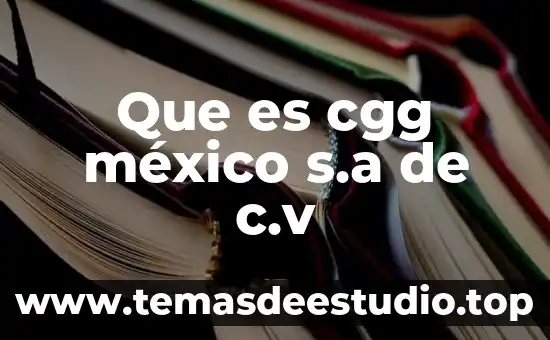 Que es un animal endémico de mexico 4 Que es cgg méxico s.a de c.v