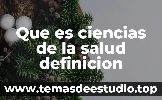 Que es la salud para colorear hacer deporte 6 Que es ciencias de la salud definicion