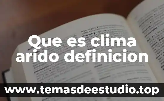 Que es la autoconfianza definición psicologia 5 Que es clima arido definicion