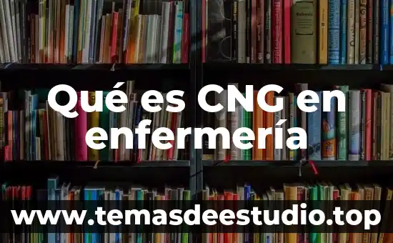 Que es campo clínico en las prácticas de enfermería 3 Qué es CNG en enfermería
