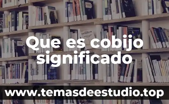 Qué es tatema significado 4 Que es cobijo significado