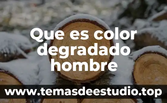 Que es la potenciación de genero entre hombre y mujer 7 Que es color degradado hombre