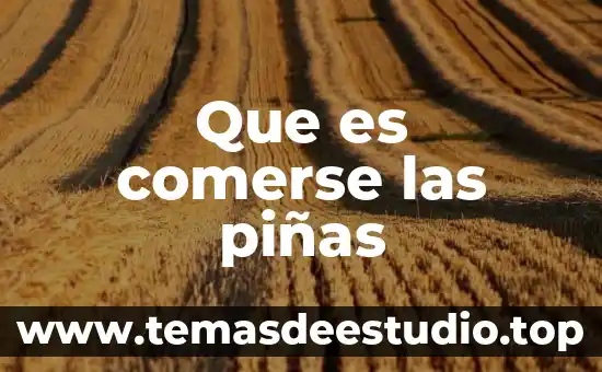 Inazuma eleven ares que es 6 Que es comerse las piñas
