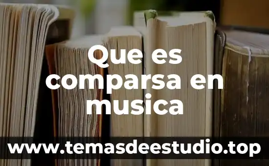 Que es comparsa en musica