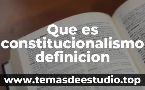 Qué es un número ordinal definición 5 Que es constitucionalismo definicion