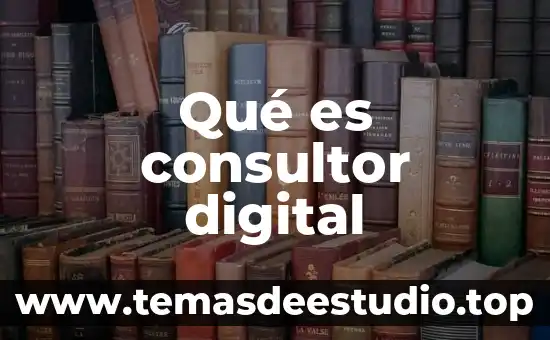 Planner digital que es 7 Qué es consultor digital