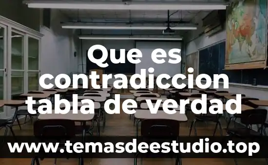 Que es el principio de contradiccion en derecho 3 Que es contradiccion tabla de verdad