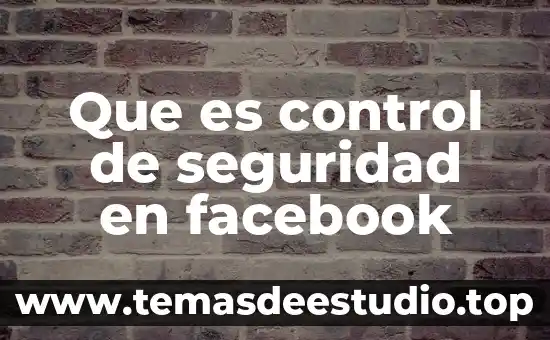 Windows Cardspace de Panel de Control que es 3 Que es control de seguridad en facebook