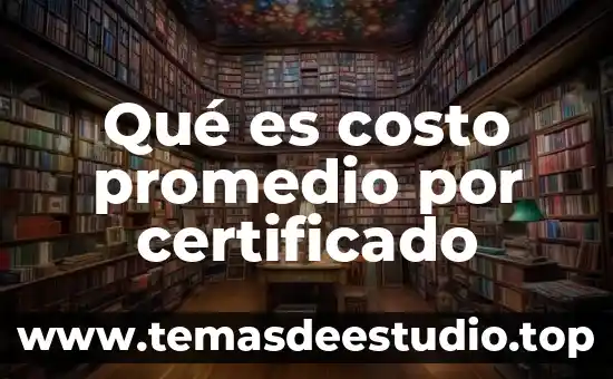 Que es mejor graduarte por tesis o por promedio 5 Qué es costo promedio por certificado
