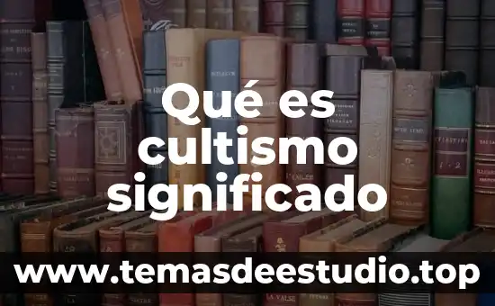 Panacea significado que es 6 Qué es cultismo significado