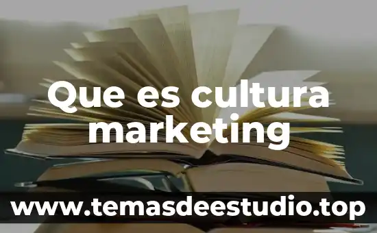 Que es cultura la guia 6 Que es cultura marketing