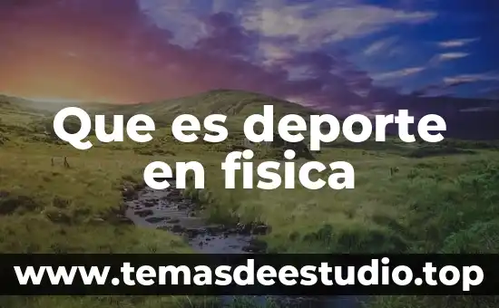 Que es el umbral del dolor en fisica 4 Que es deporte en fisica