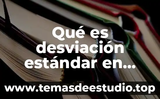 Que es un evento en estadística 7 Qué es desviación estándar en estadística y su fórmula