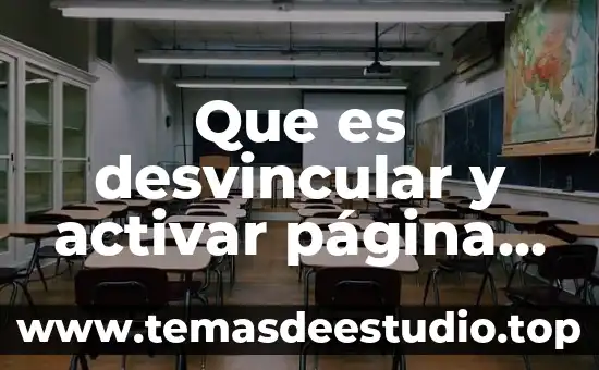 Por que es confiable de una pagina web 4 Que es desvincular y activar página siguiente en word