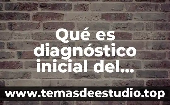 Que es el grupo geo 7 Qu茅 es diagn贸stico inicial del grupo